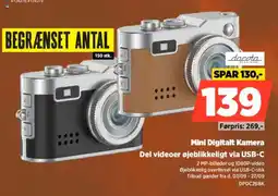 Power Dacata Platinum Mini Digitalt Kamera tilbud