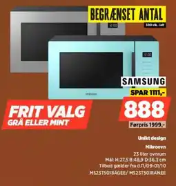 Power Samsung Mikroovn tilbud