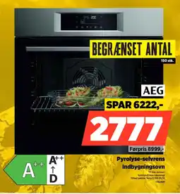 Power AEG Pyrolyse-selvrens Indbygningsovn tilbud