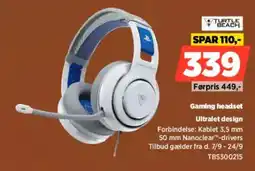 Power Turtle Beach Gaming headset tilbud