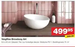 Bauhaus Vægflise Broadway Art tilbud