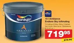 Bauhaus 10 l Ambiance Endless Sky loftmaling tilbud