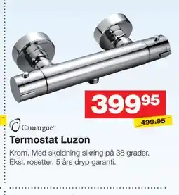Bauhaus Termostat Luzon tilbud