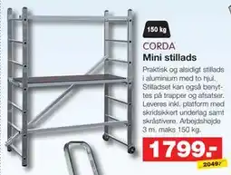 Bauhaus Mini stillads tilbud