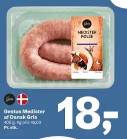 Let-Køb Gestus Medister af Dansk Gris tilbud