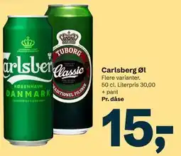 Let-Køb Carlsberg Øl tilbud