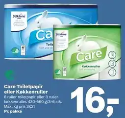 Let-Køb Care Toiletpapir eller Køkkenruller tilbud