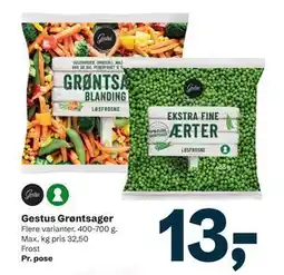 Let-Køb Gestus Grøntsager tilbud
