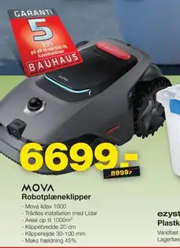 Bauhaus MOVA Robotplæneklipper tilbud