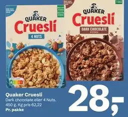 Let-Køb Quaker Cruesli tilbud