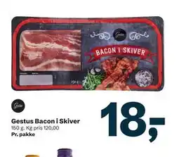 Let-Køb Gestus Bacon i Skiver tilbud