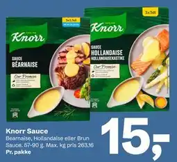Let-Køb Knorr Sauce tilbud