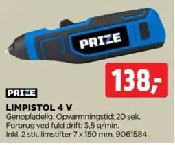 jem & fix Prize limpistol 4 v tilbud