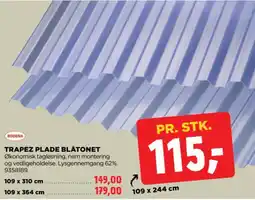 jem & fix Rodena trapez plade blåtonet tilbud