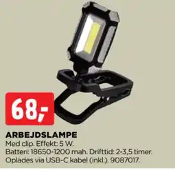 jem & fix Arbejdslampe tilbud