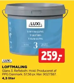 jem & fix Luxi loftmaling tilbud