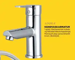 jem & fix Adora håndvaskarmatur tilbud