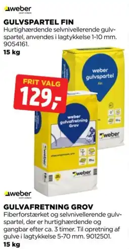 jem & fix weber gulvspartel fin tilbud
