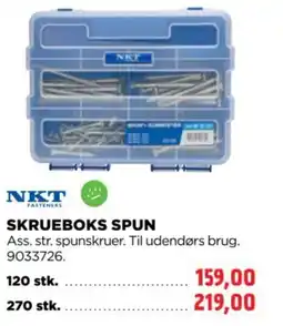 jem & fix Nkt skrueboks spun tilbud
