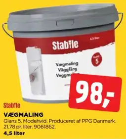 jem & fix Stabile Vægmaling tilbud