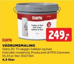 jem & fix Stabile Vådrumsmaling tilbud