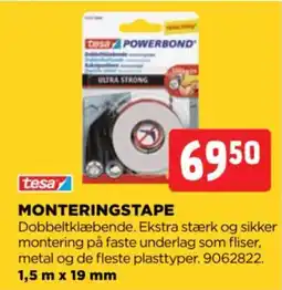 jem & fix tesa monteringstape tilbud