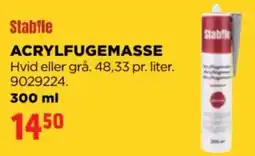 jem & fix Stabile acrylfugemasse tilbud