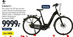 Føtex E-Active 5-I elcykel tilbud