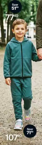 Føtex Børnesæt (sweatbluse & bukser) tilbud