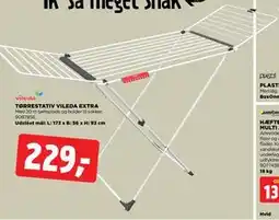 jem & fix TØRRESTATIV VILEDA EXTRA tilbud