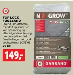jem & fix TOP LOCK FUGESAND tilbud