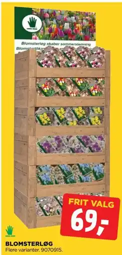 jem & fix BLOMSTERLØG tilbud
