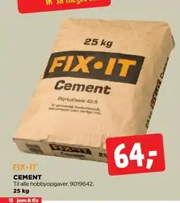 jem & fix CEMENT tilbud