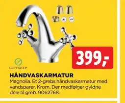 jem & fix HÅNDVASKARMATUR tilbud