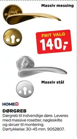 jem & fix DØRGREB tilbud