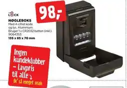 jem & fix NØGLEBOKS tilbud