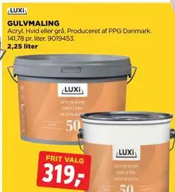 jem & fix GULVMALING tilbud