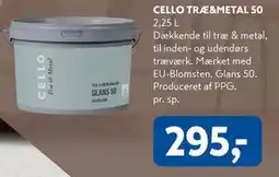 Davidsen CELLO TRÆ&METAL 50 tilbud