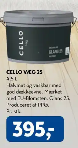 Davidsen CELLO VÆG 25 tilbud