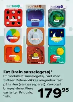 Kvickly Fat Brain sanselegelegetøj tilbud