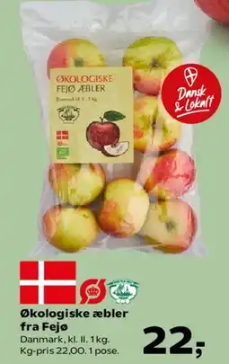 Kvickly Økologiske æbler fra Fejø tilbud