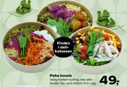 Kvickly Poke bowls tilbud
