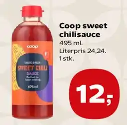 Kvickly Coop sweet chilisauce tilbud