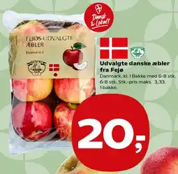 Kvickly Udvalgte danske æbler fra Fejø tilbud