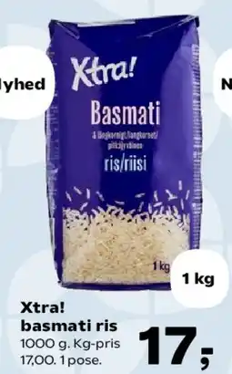 Kvickly Xtra! basmati ris tilbud