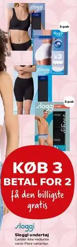 Kvickly Sloggi undertøj tilbud