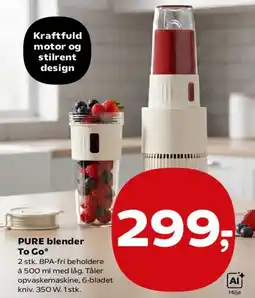 Kvickly PURE blender To Go tilbud