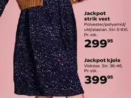 Kvickly Jackpot kjole tilbud