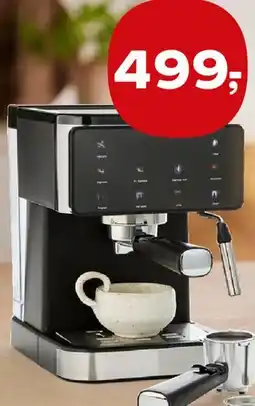 Kvickly Espressomaskine med steamer tilbud