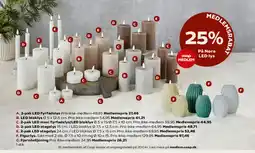Kvickly Nora LED lys (assortment of LED candles & accessories) tilbud